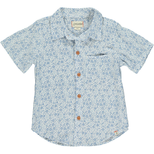 Newport Shirt - Blue Floral