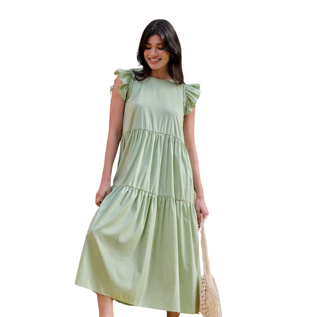 Genesis Dress - Sage