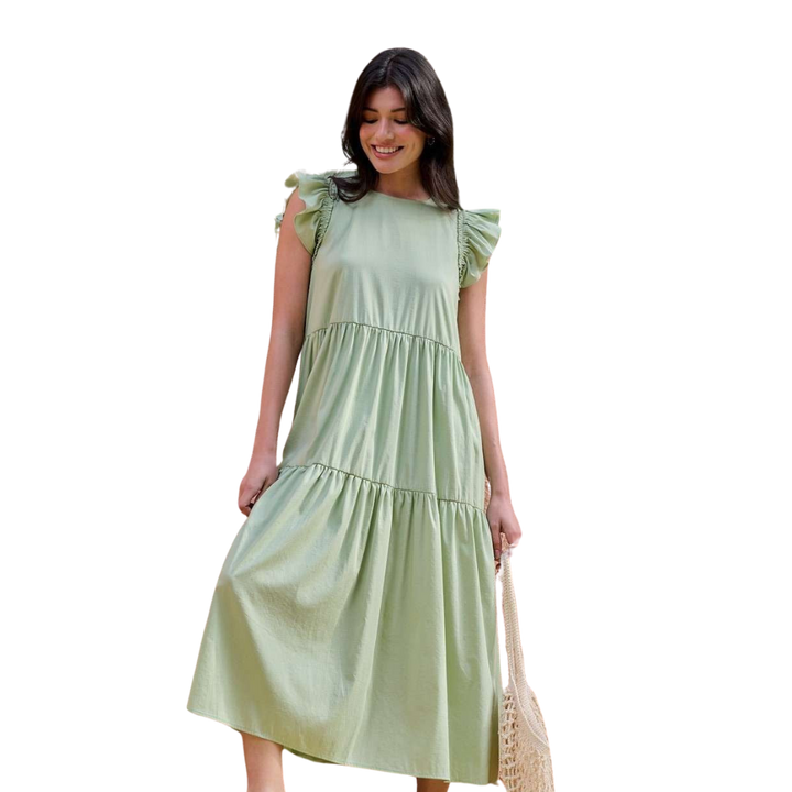 Genesis Dress - Sage