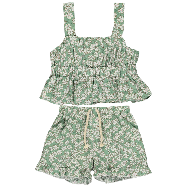 Top/Short Set - Green