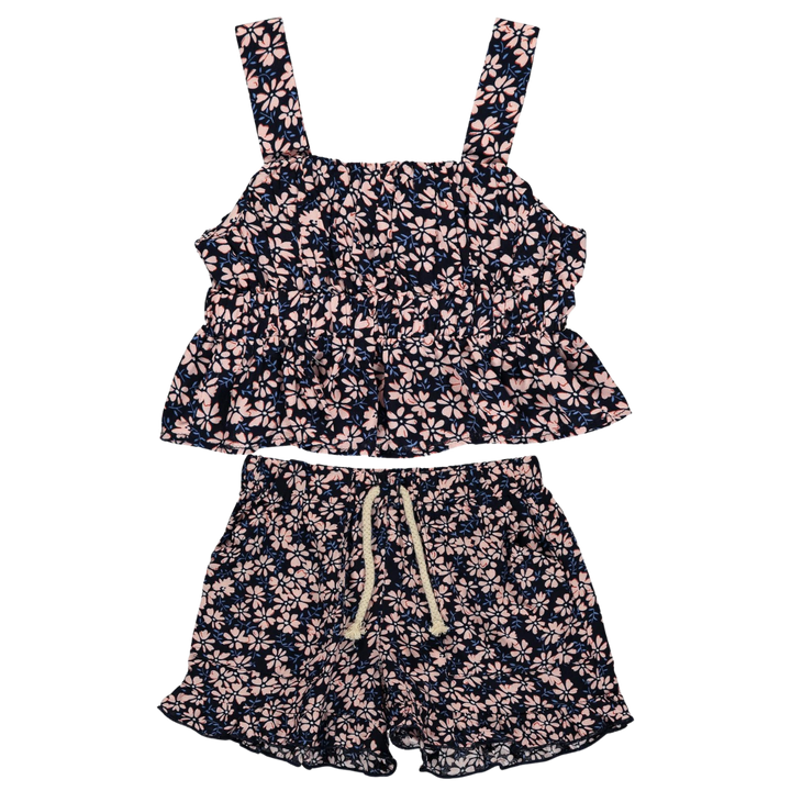 Top/Short Set - Black