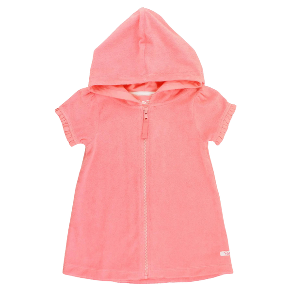 Bubblegum Pink Terry Cover-Up