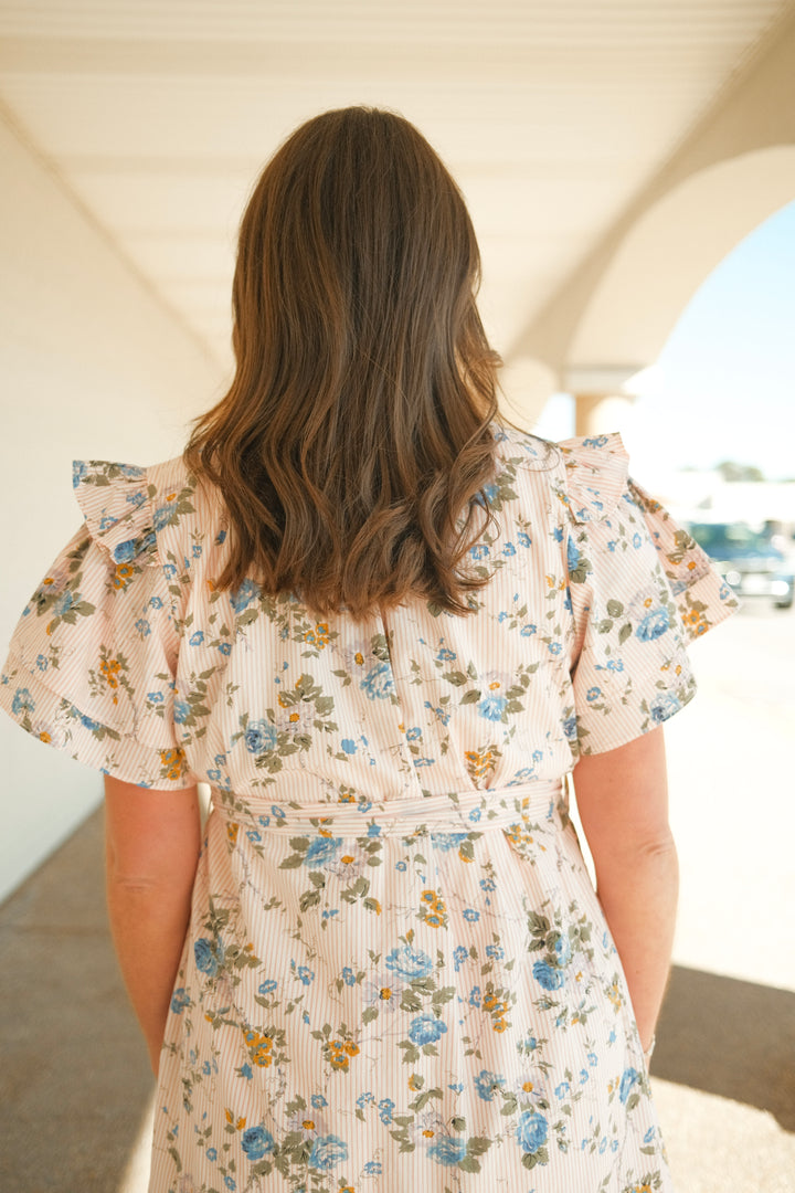 Isabella Dress - Coral