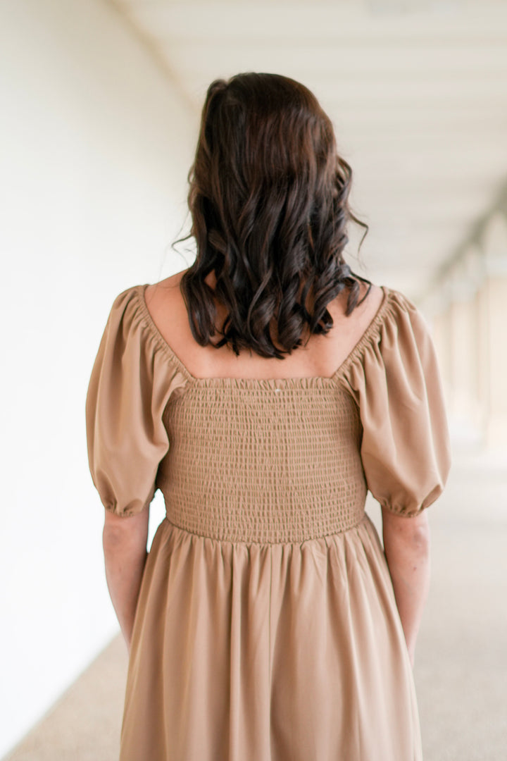 Bronwyn Dress - Mocha
