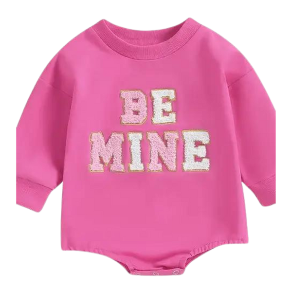 Be Mine Romper - Pink