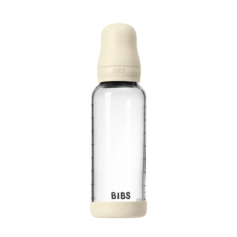 Glass Bottle 8oz Latex - Ivory