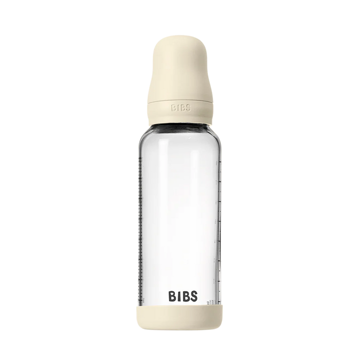 Glass Bottle 8oz Latex - Ivory