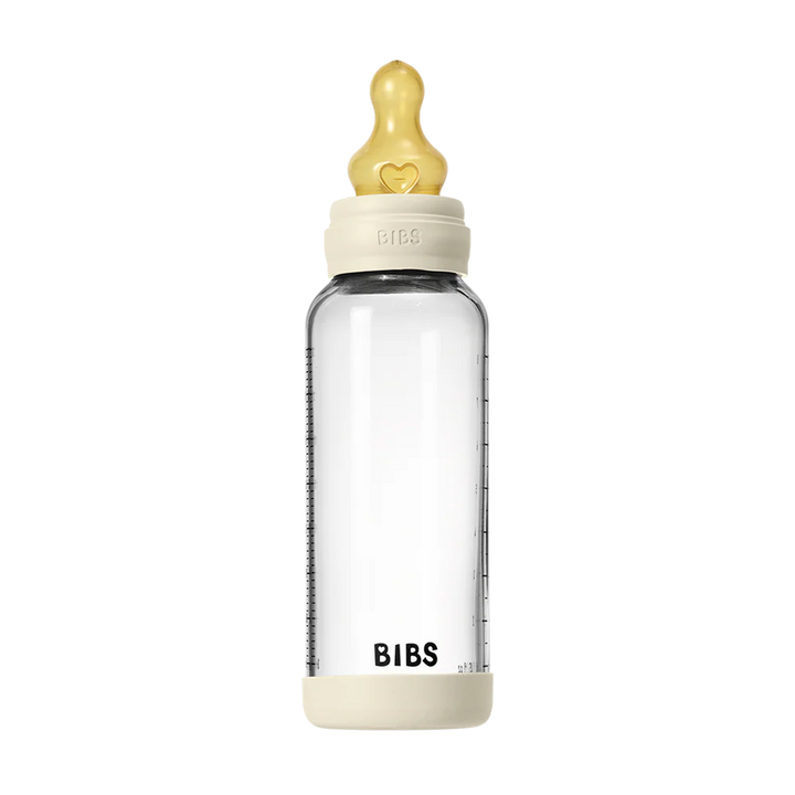 Glass Bottle 8oz Latex - Ivory
