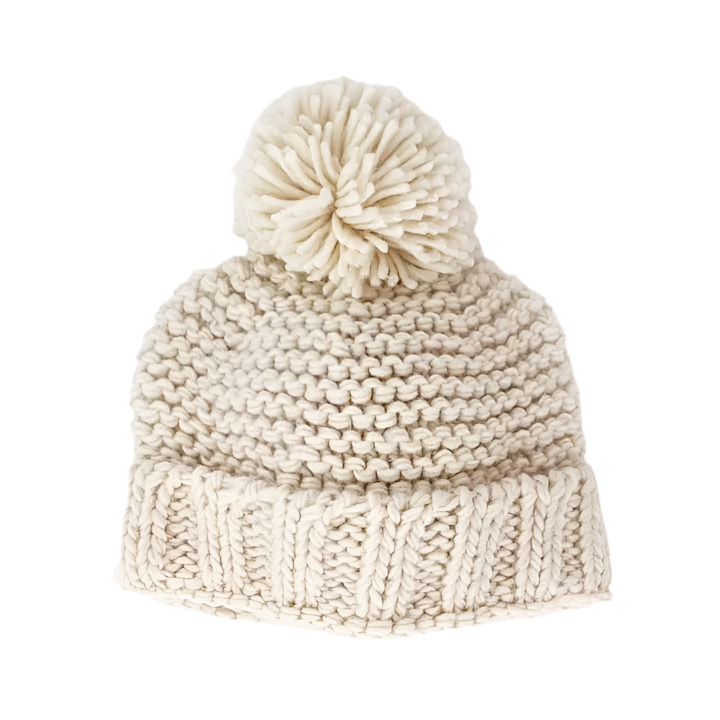 Knit Baby Beanie Hat