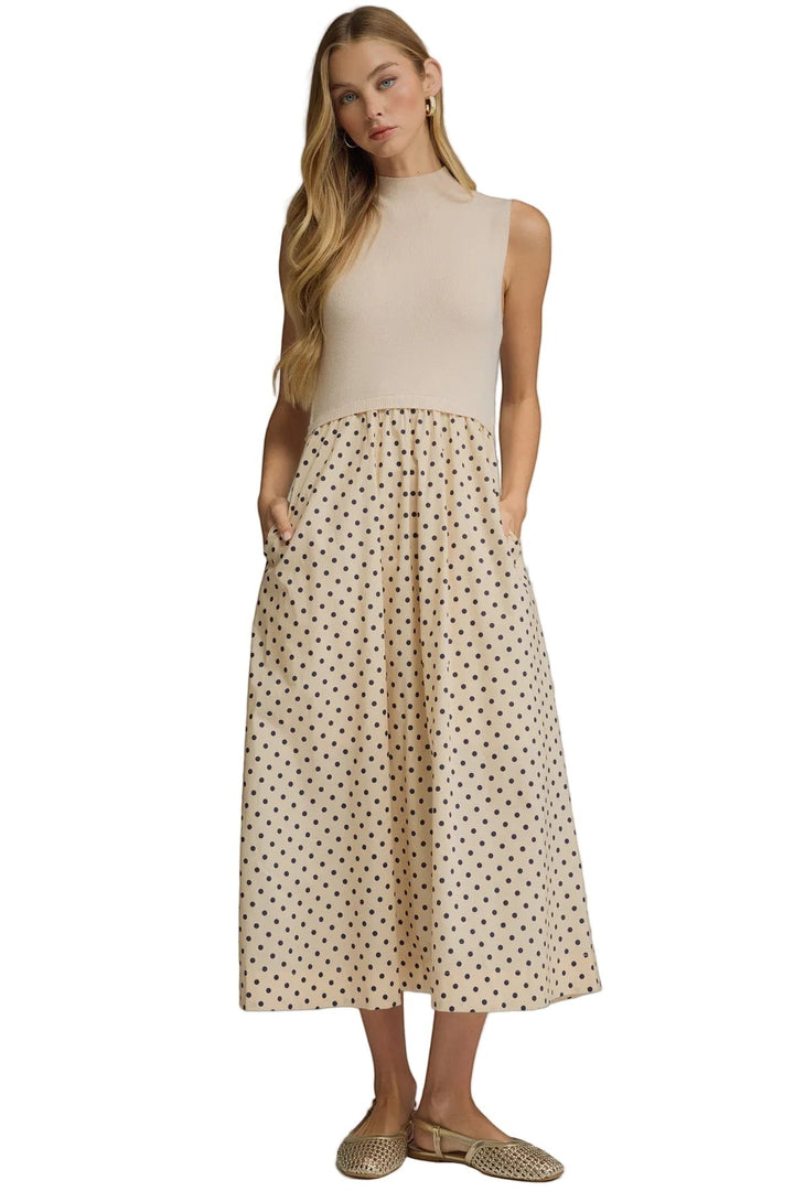Leelee Dress - Ecru