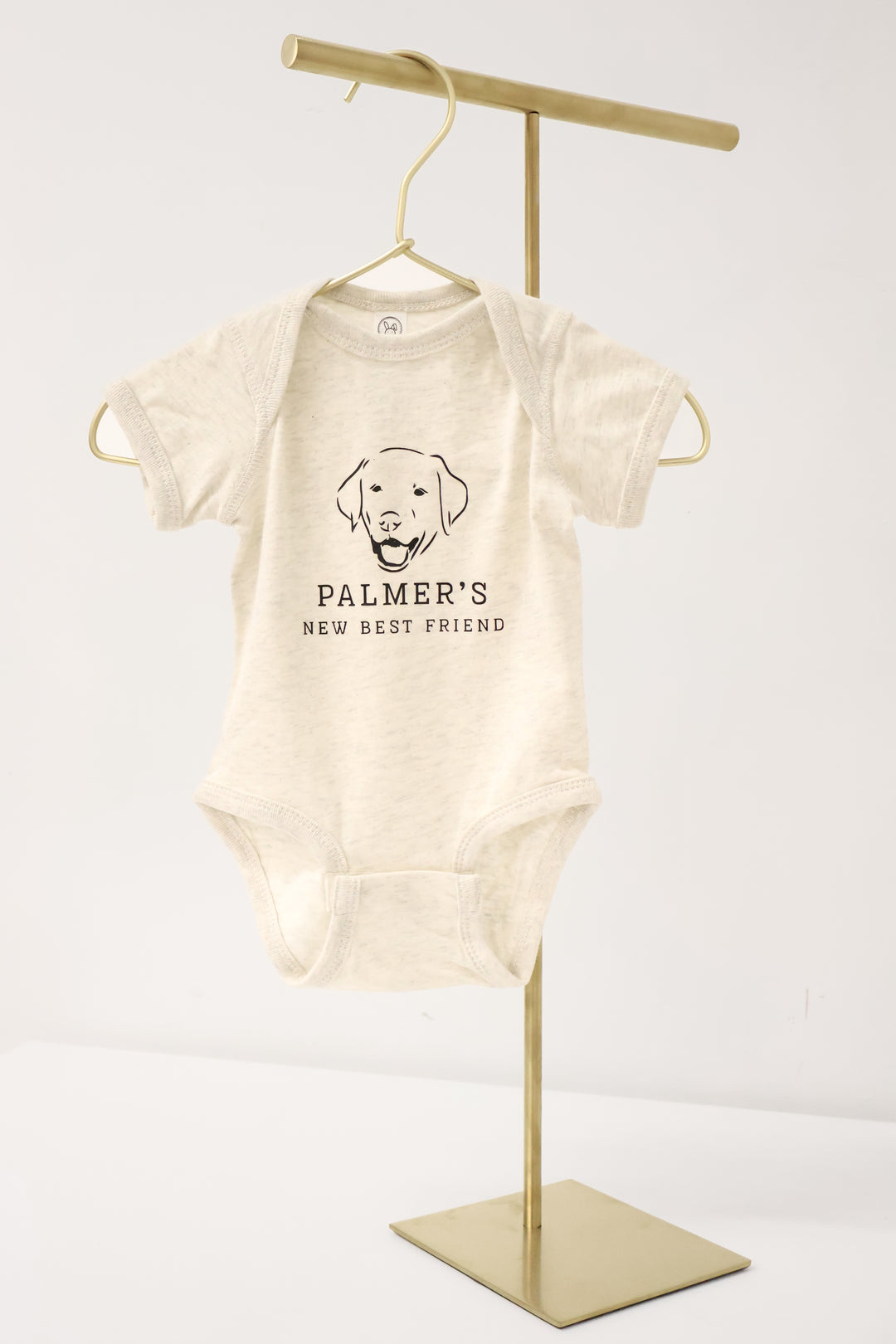 Custom “New Best Friend” Baby Onesie – Personalized with Your Pup!