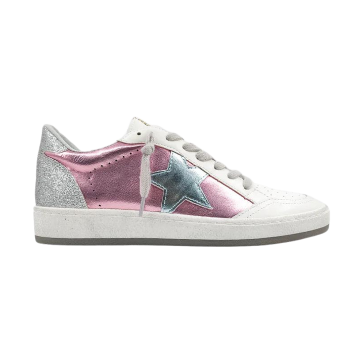 Paz Metallic Pink Mom Shoes