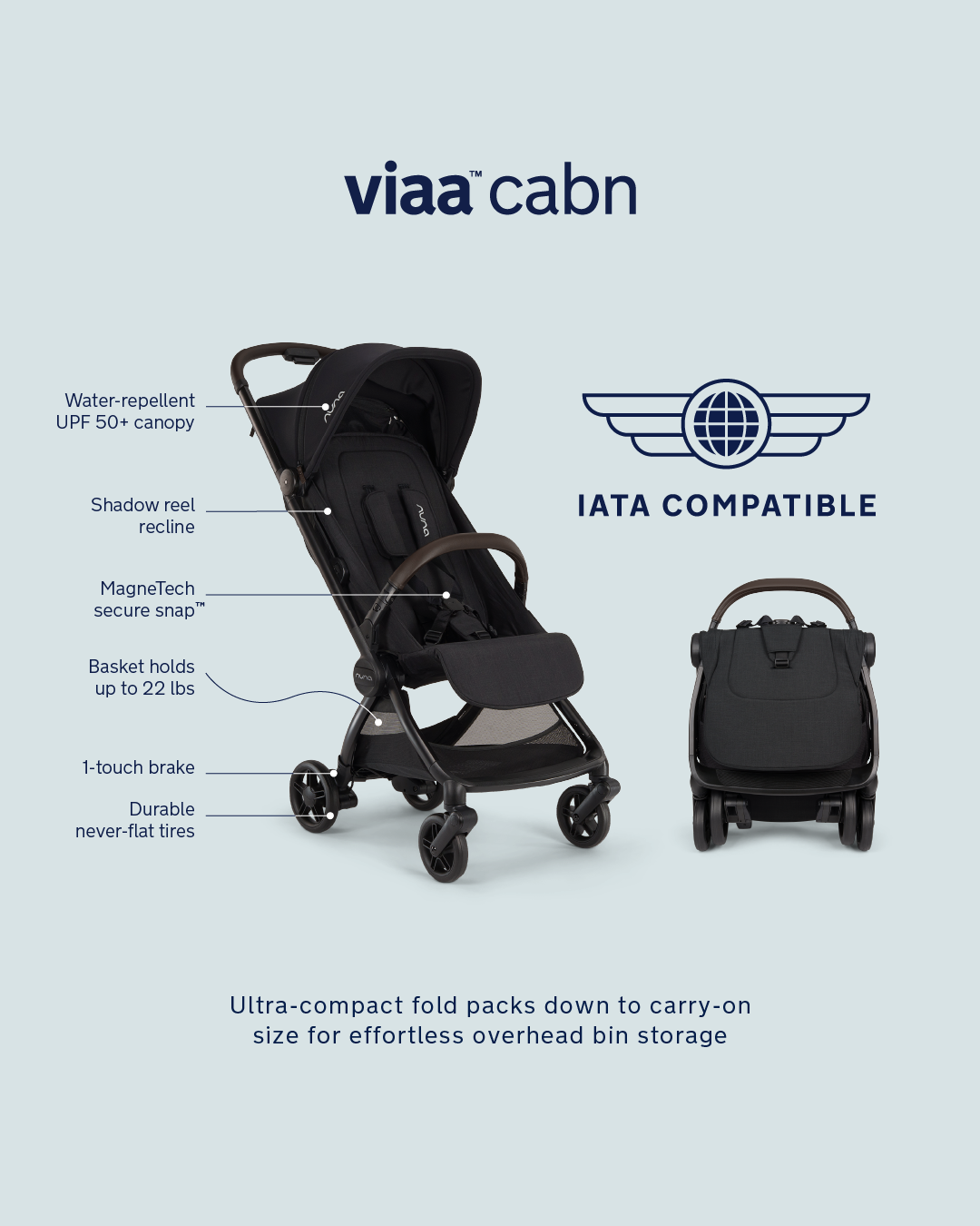 VIAA CABN Compact Stroller