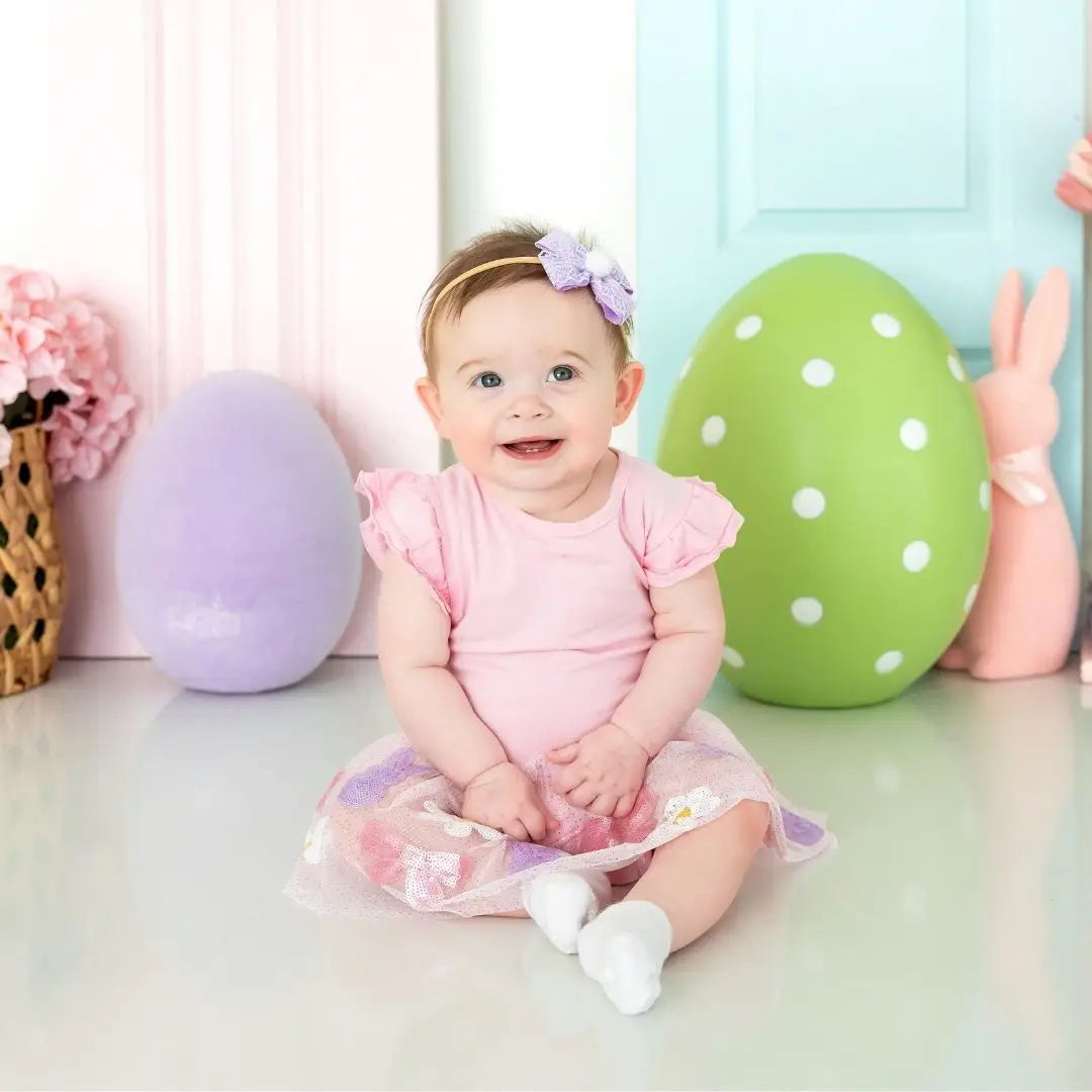 Bunny Bow Tutu Bodysuit