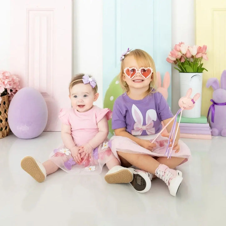 Bunny Bow Tutu Bodysuit