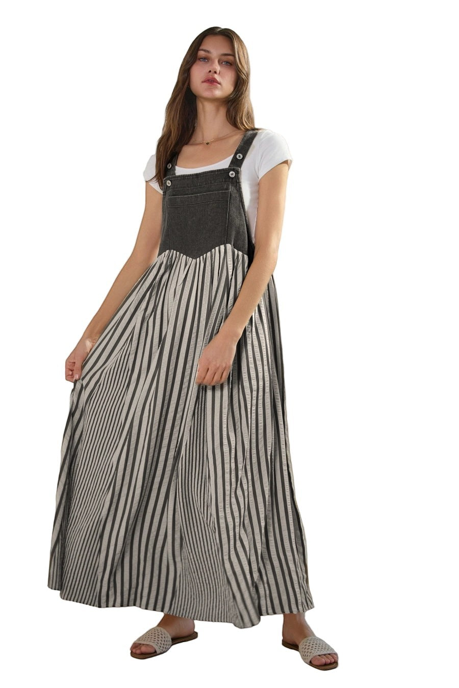 Reilly Dress - Washed Black