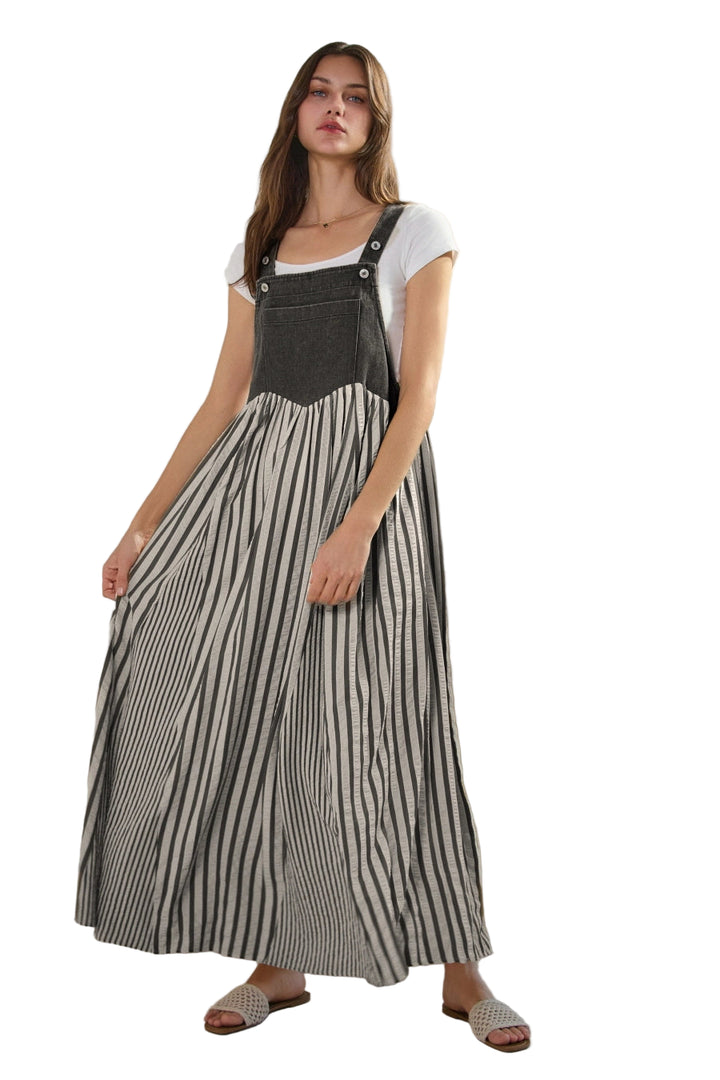 Reilly Dress - Washed Black