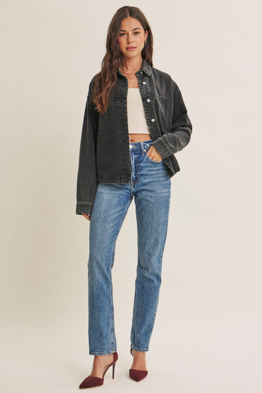Jessie Jacket - Vintage Black