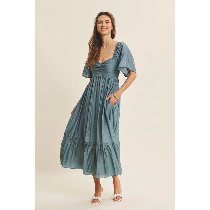 Avery Dress - Dusk Blue