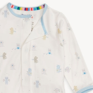 Blue Baby Beats Footie