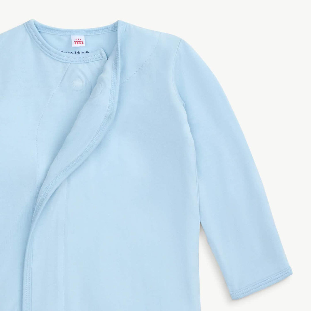 Baby Blue Gown & Hat Set