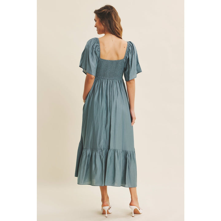 Avery Dress - Dusk Blue