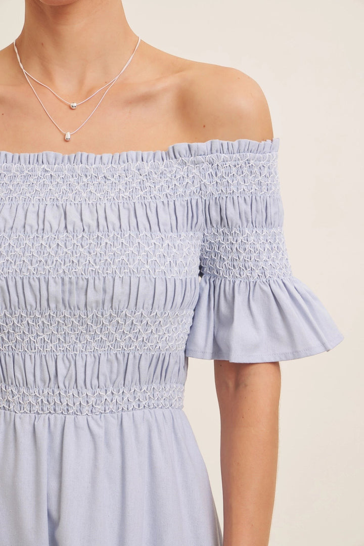 Lexi Dress - Ice Blue