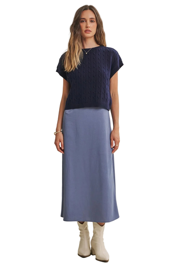 Elani Set -Silver Blue/Navy