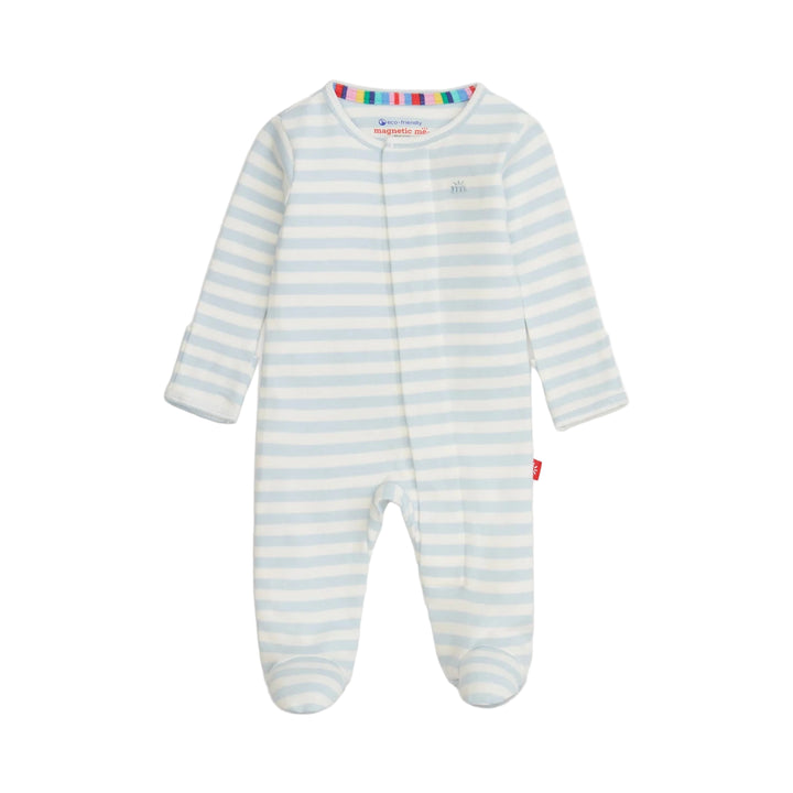 Blue Stripe Footie