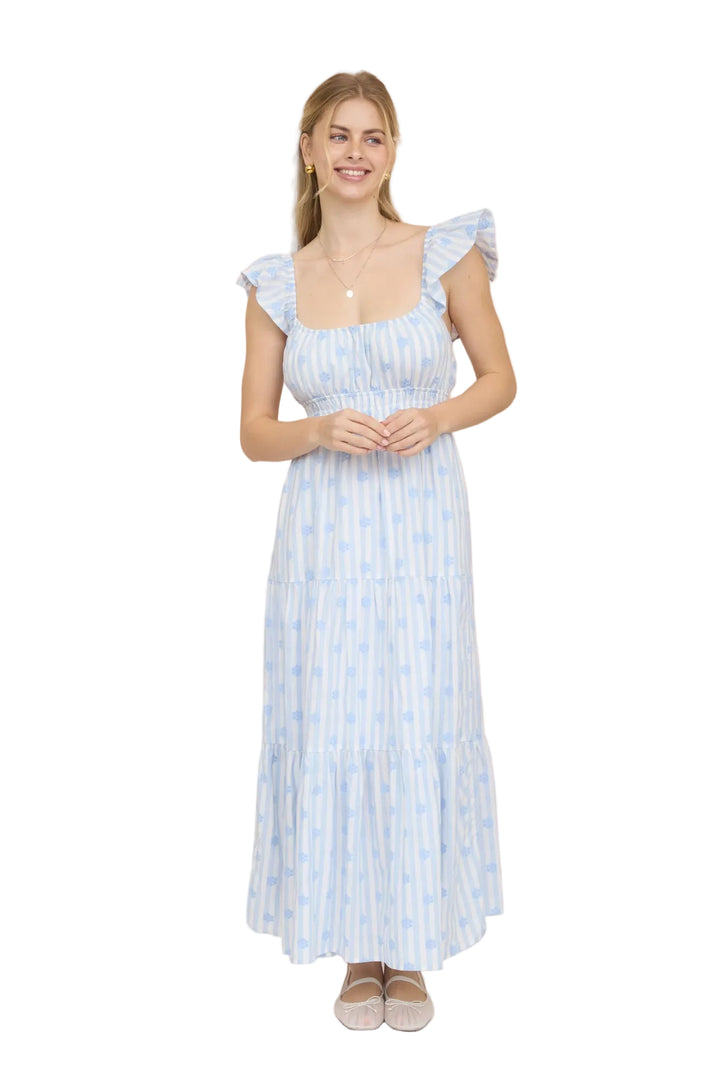 Arden Dress - Light Blue