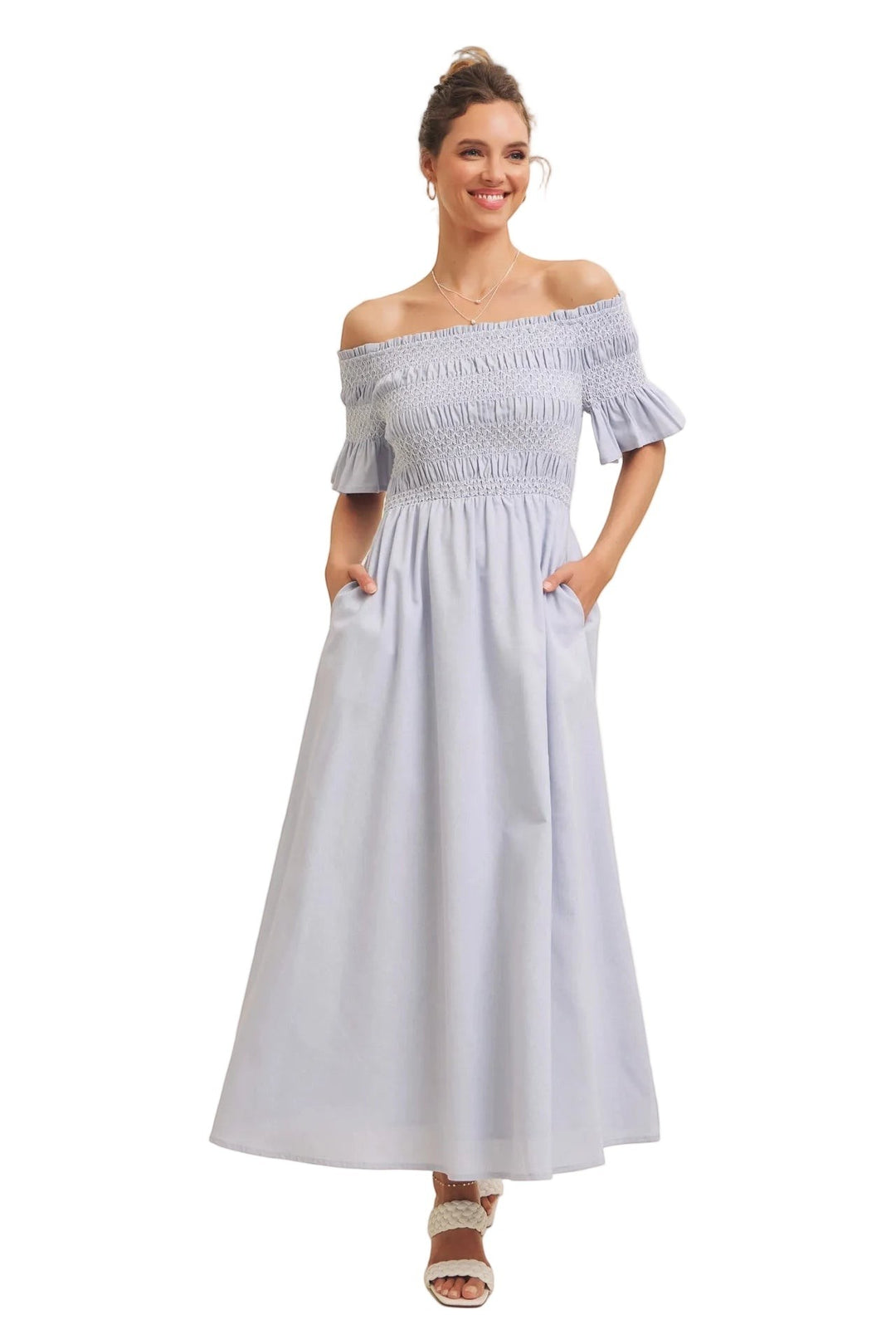 Lexi Dress - Ice Blue