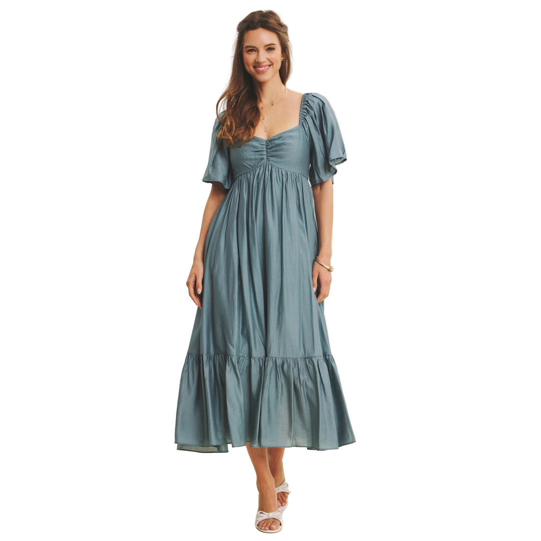 Avery Dress - Dusk Blue