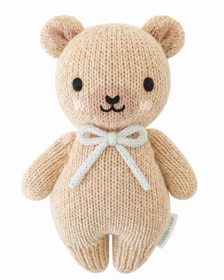 Baby Honey Bear (Blue Bow)