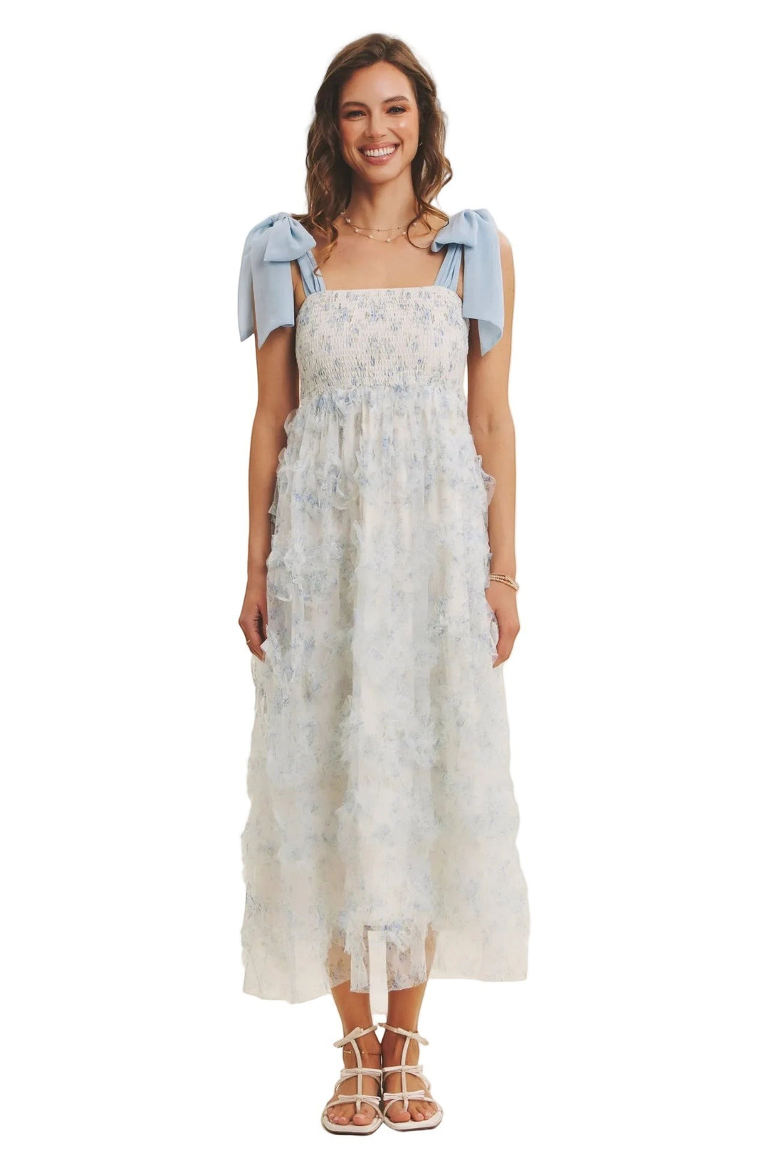 Wisteria Dress - Maya Blue