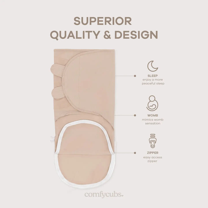 Swaddle Blankets w/Zipper - 3 PK