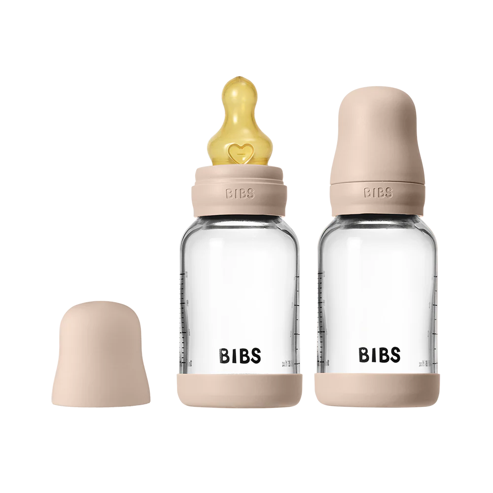 Glass Bottle 4oz 2PK Latex