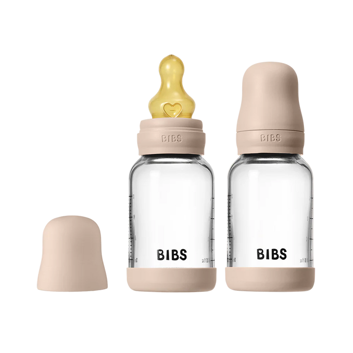 Glass Bottle 4oz 2PK Latex