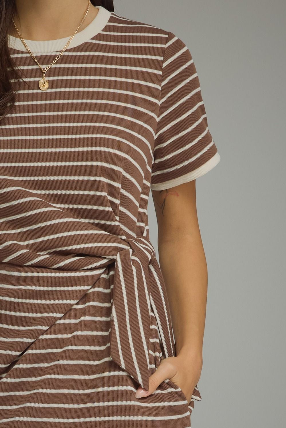 Jalyn Dress - Brown