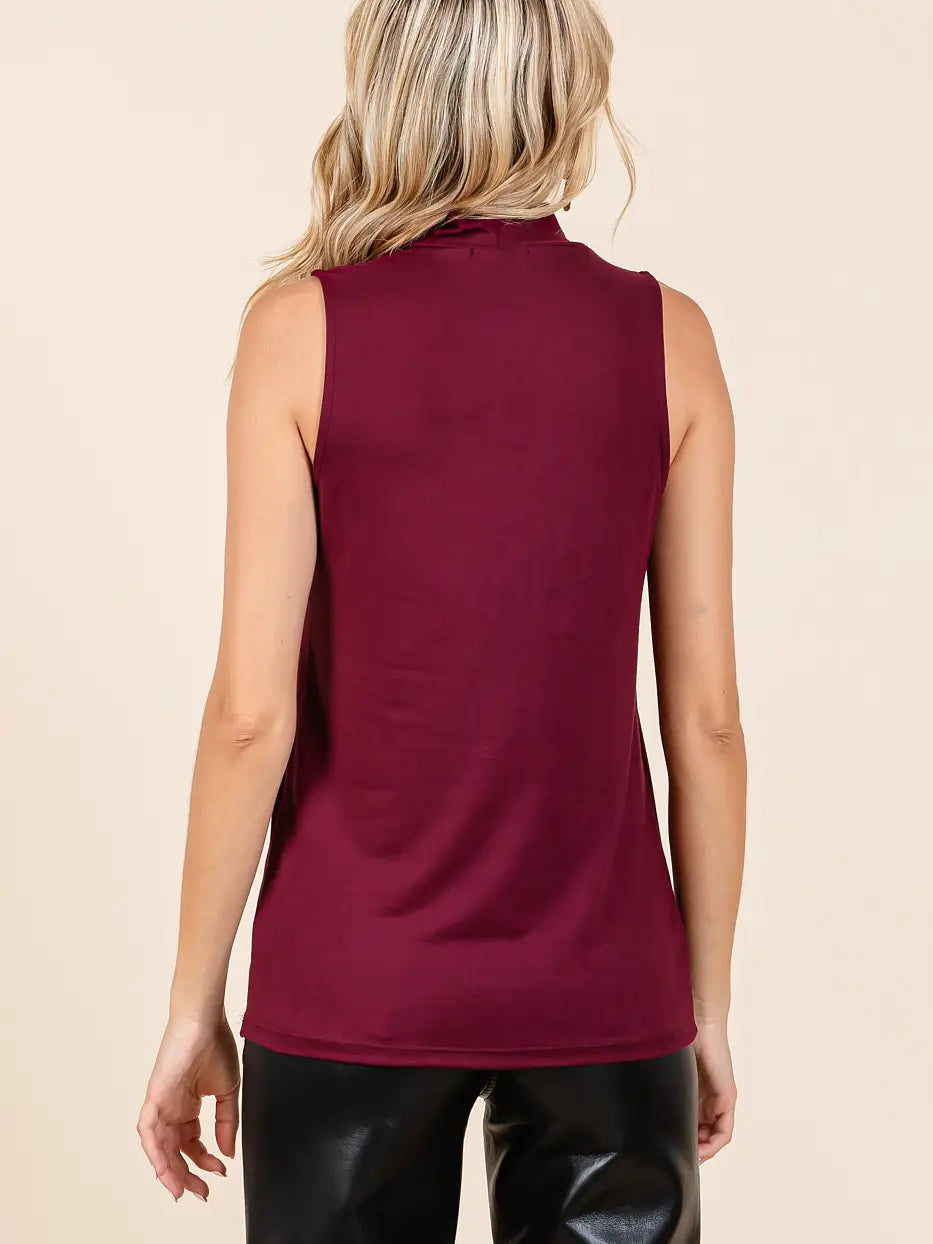 Moriah Top - Burgundy