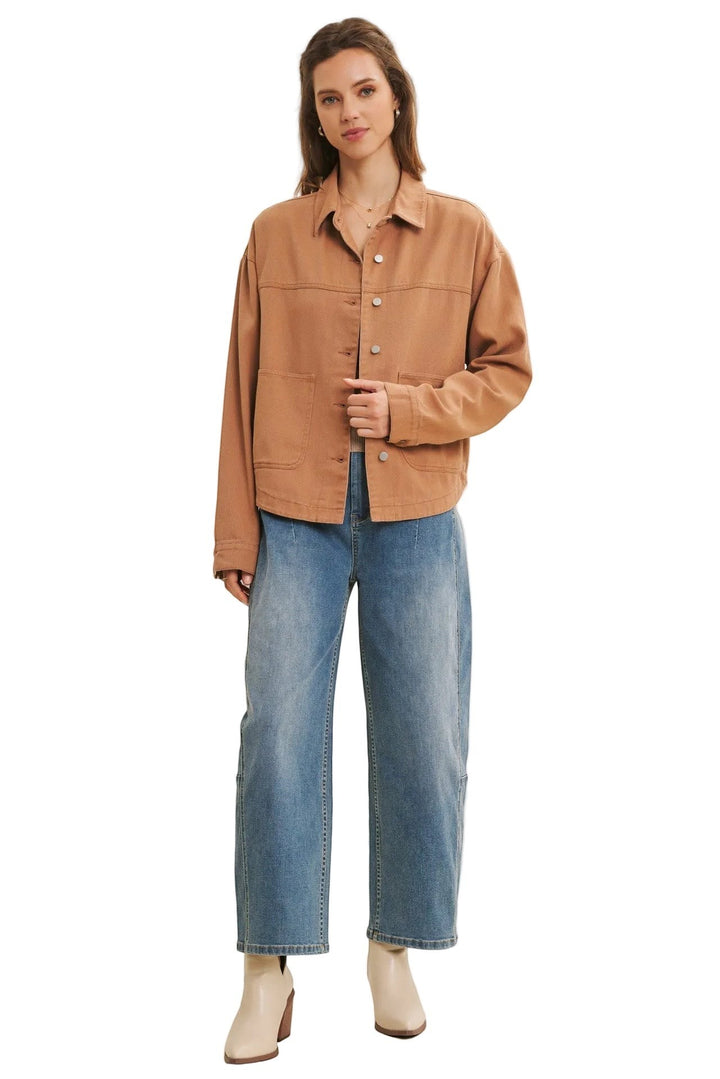 Jessie Jacket - Vintage Camel
