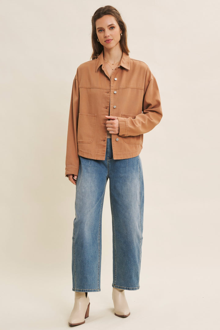 Jessie Jacket - Vintage Camel