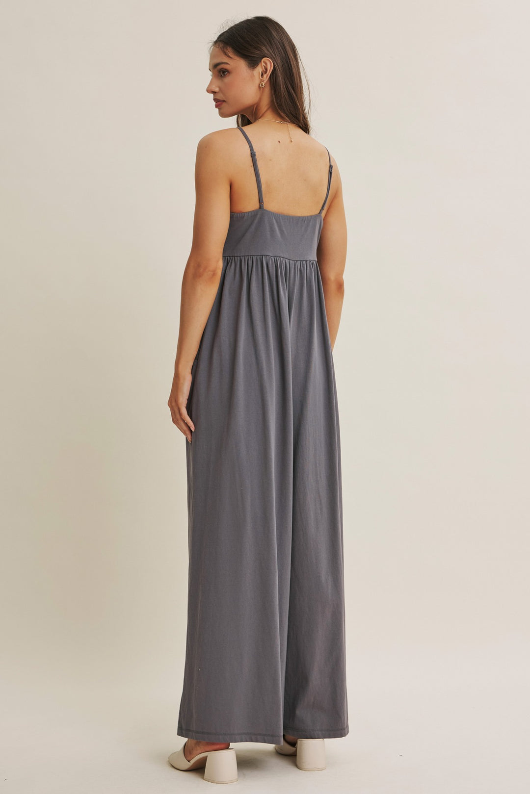 Nova Jumpsuit - Charcoal