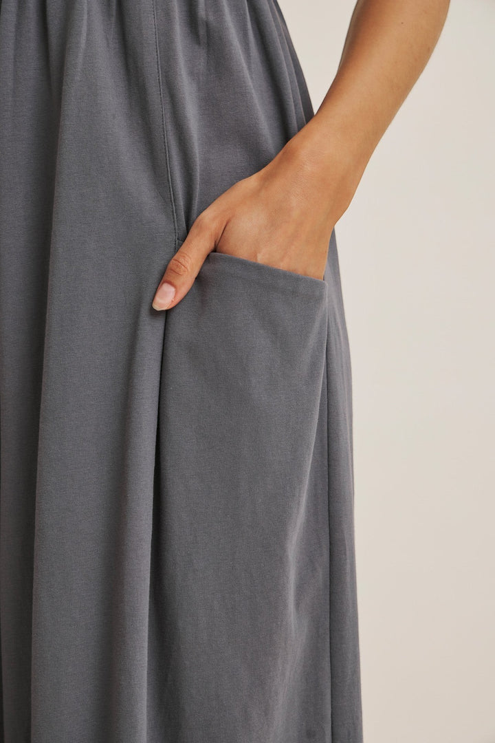 Nova Jumpsuit - Charcoal