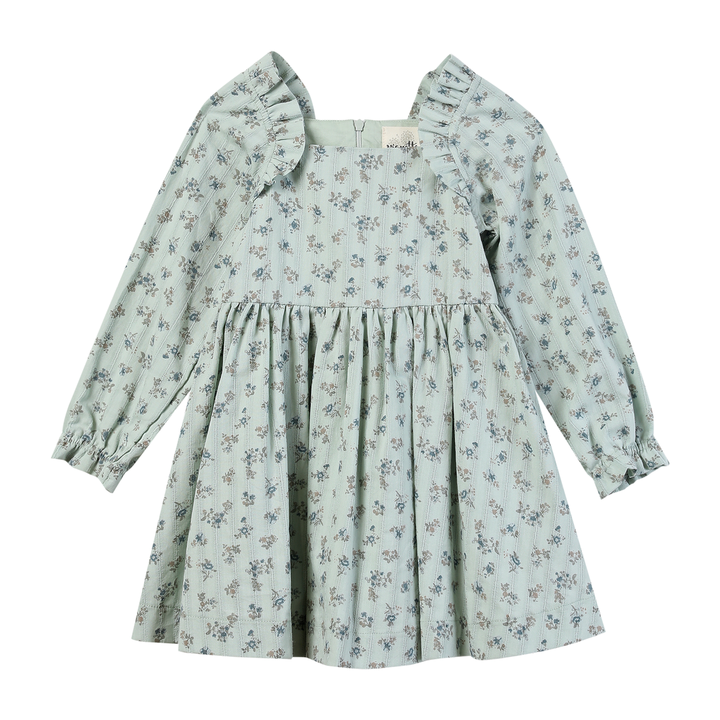 Ciera Dress - Teal Floral