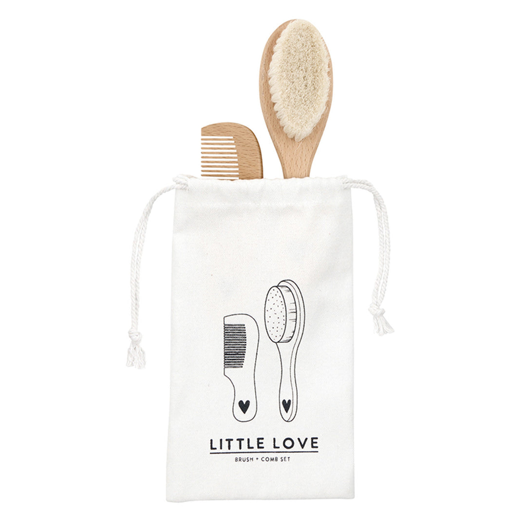 Brush + Comb Set - Heart