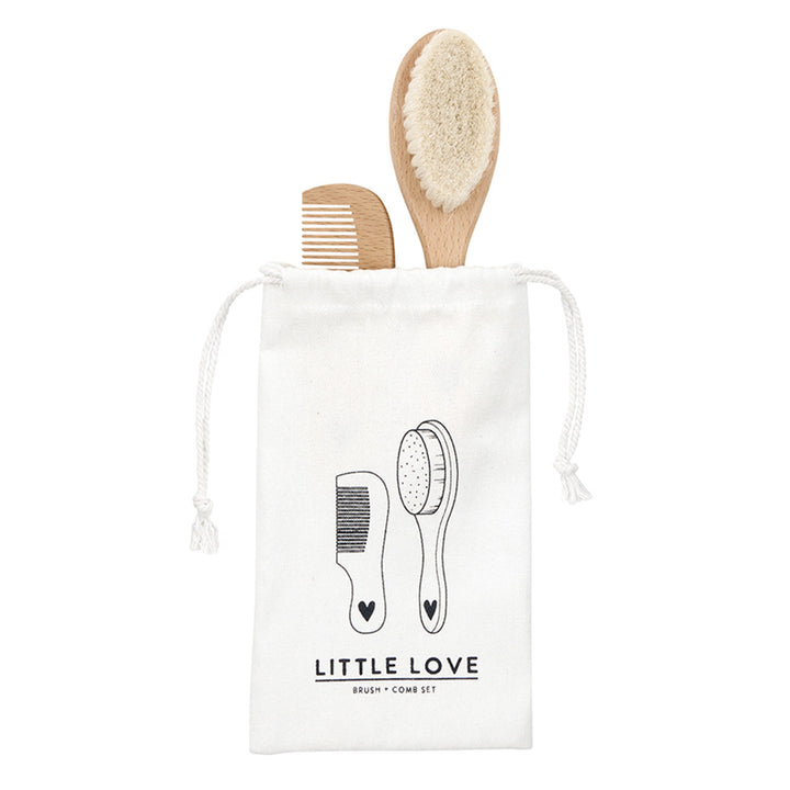 Brush + Comb Set - Heart