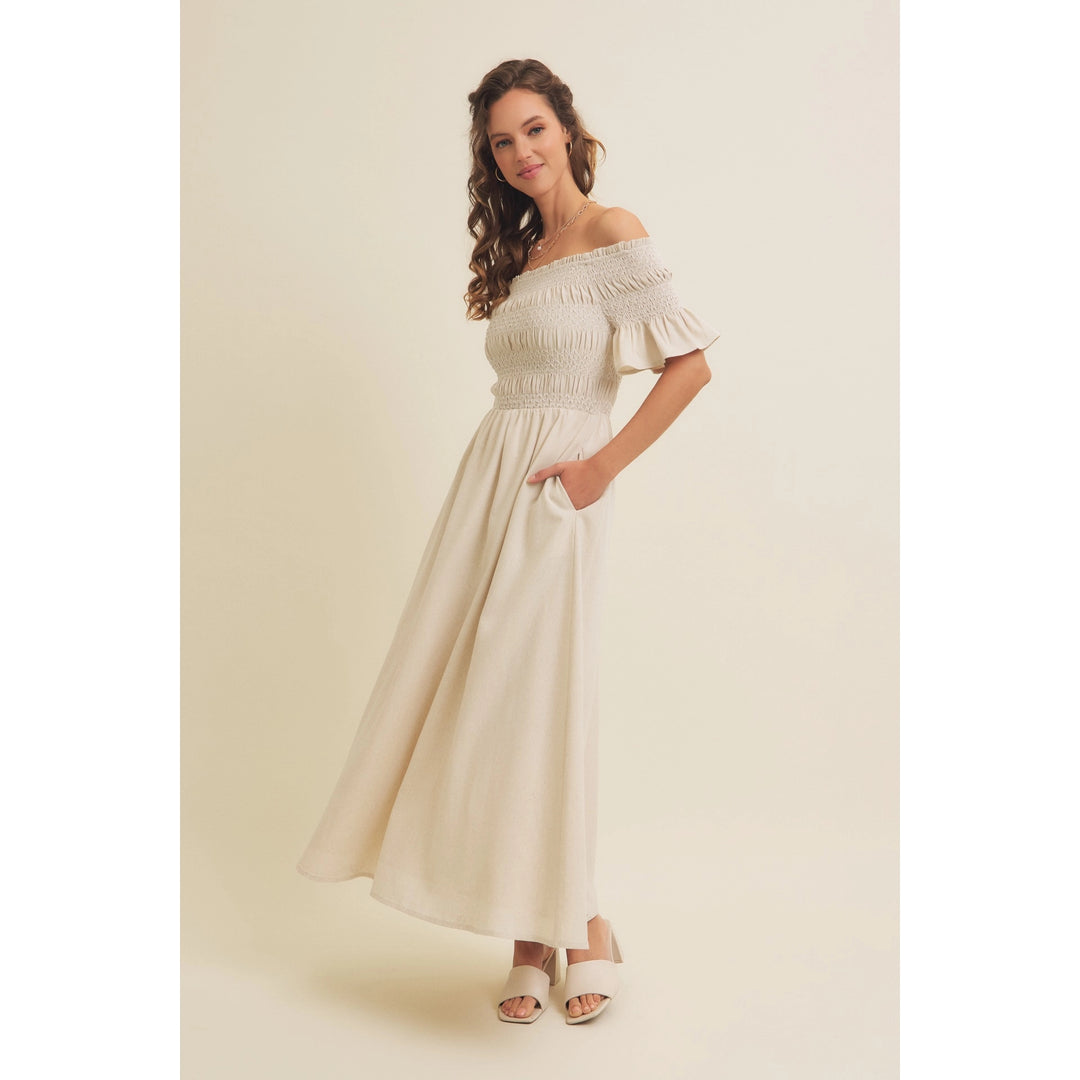 Lexi Dress - Oatmeal