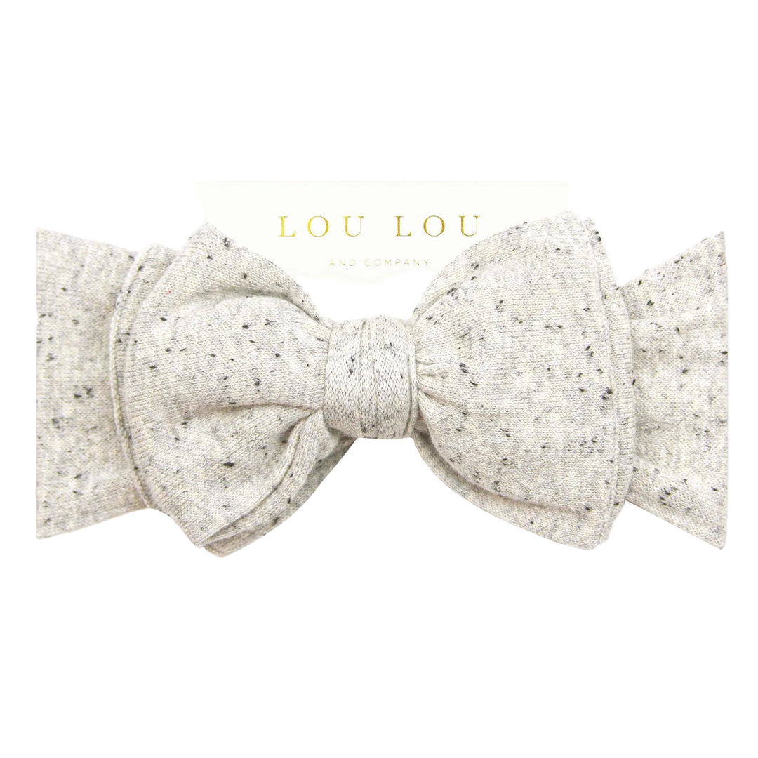 Knit Headband - Cream Speckle