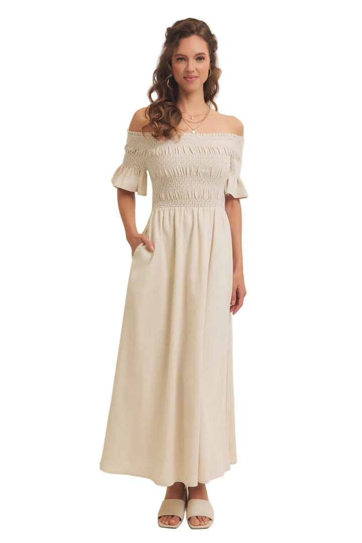 Lexi Dress - Oatmeal