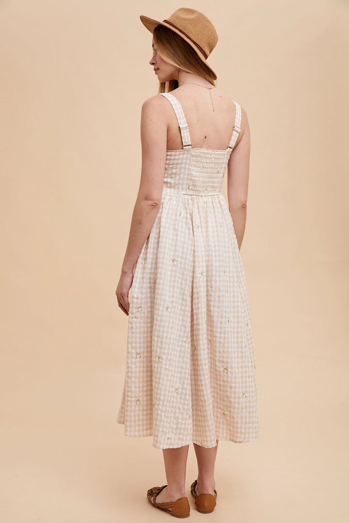 Giselle Dress - Natural Creme